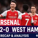 Arsenal vs West Ham recap