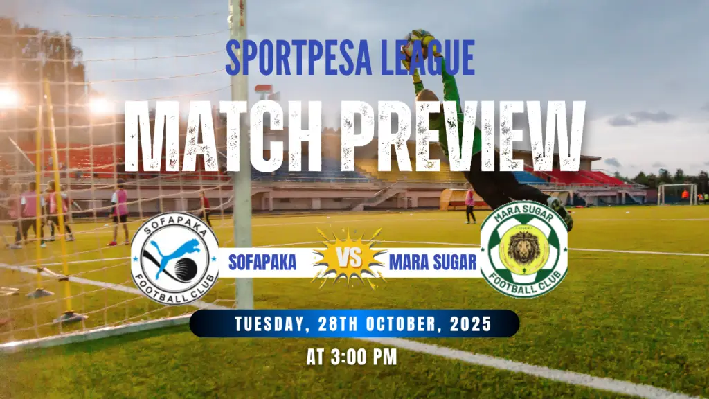 Sofapaka vs mara Sugar